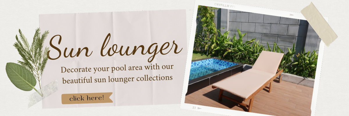 Sun lounger - pool furniture