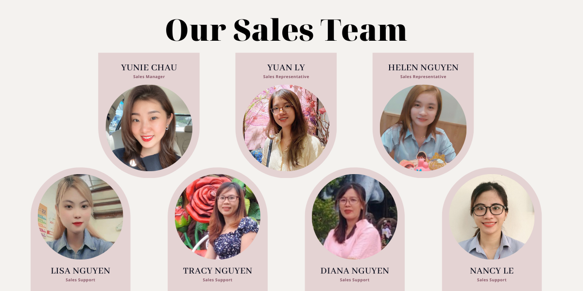 garden furniture manufacturer sales team