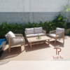 Best outdoor furniture factory - high-quality sofa set with rope design